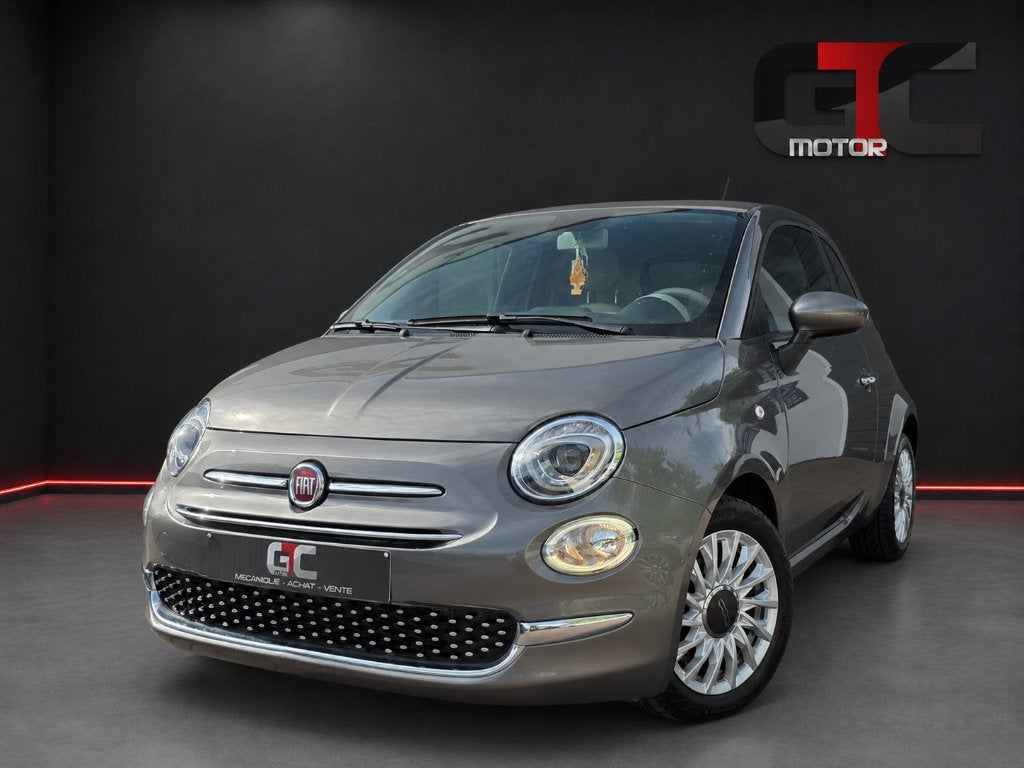 À VENDRE — FIAT 500 LOUNGE 1.0 HYBRIDE 70 C, Autos, Argent ou Gris, https://public.car-pass.be/vhr/806637bb-538b-4ff3-b5de-3355d077c966