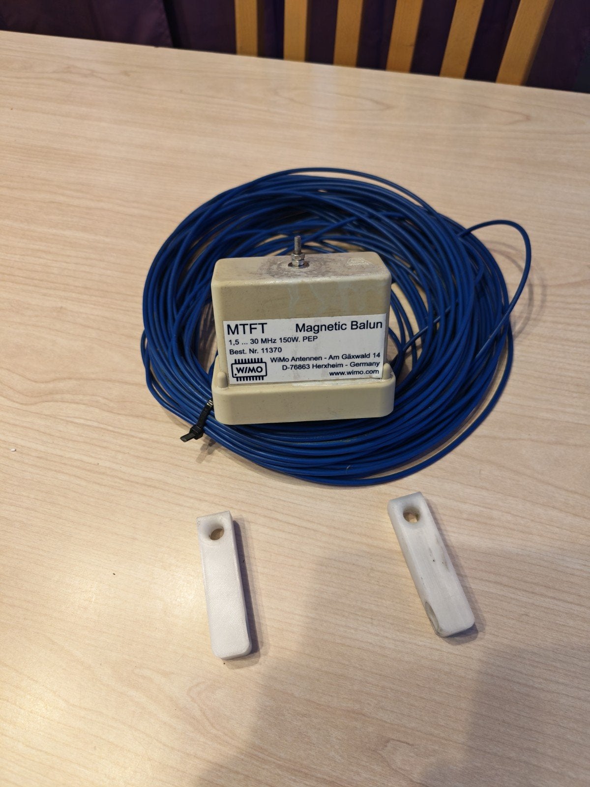 BALUN MAGNETIQUE. MTFT. WIMO + 30M DE FIL, Telecommunicatie, Ophalen of Verzenden