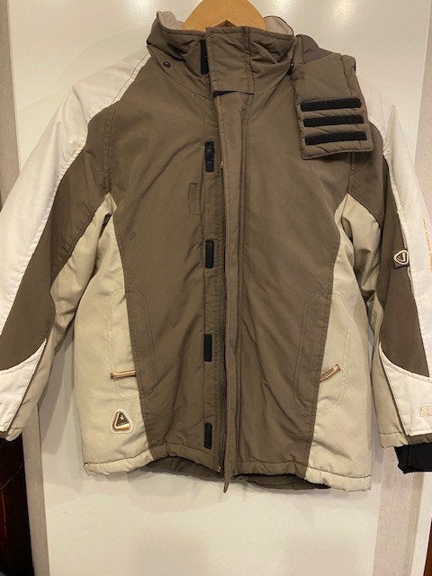 Warme skijas maat 10 jaar   perfecte staat, Sport en Fitness, Skiën en Langlaufen, Ophalen of Verzenden, Zo goed als nieuw, Kleding