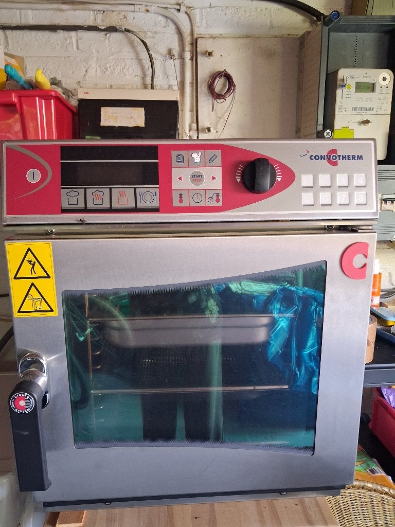 Stoomoven, Elektronische apparatuur, Ophalen, Hete lucht, Zo goed als nieuw, Vrijstaand
