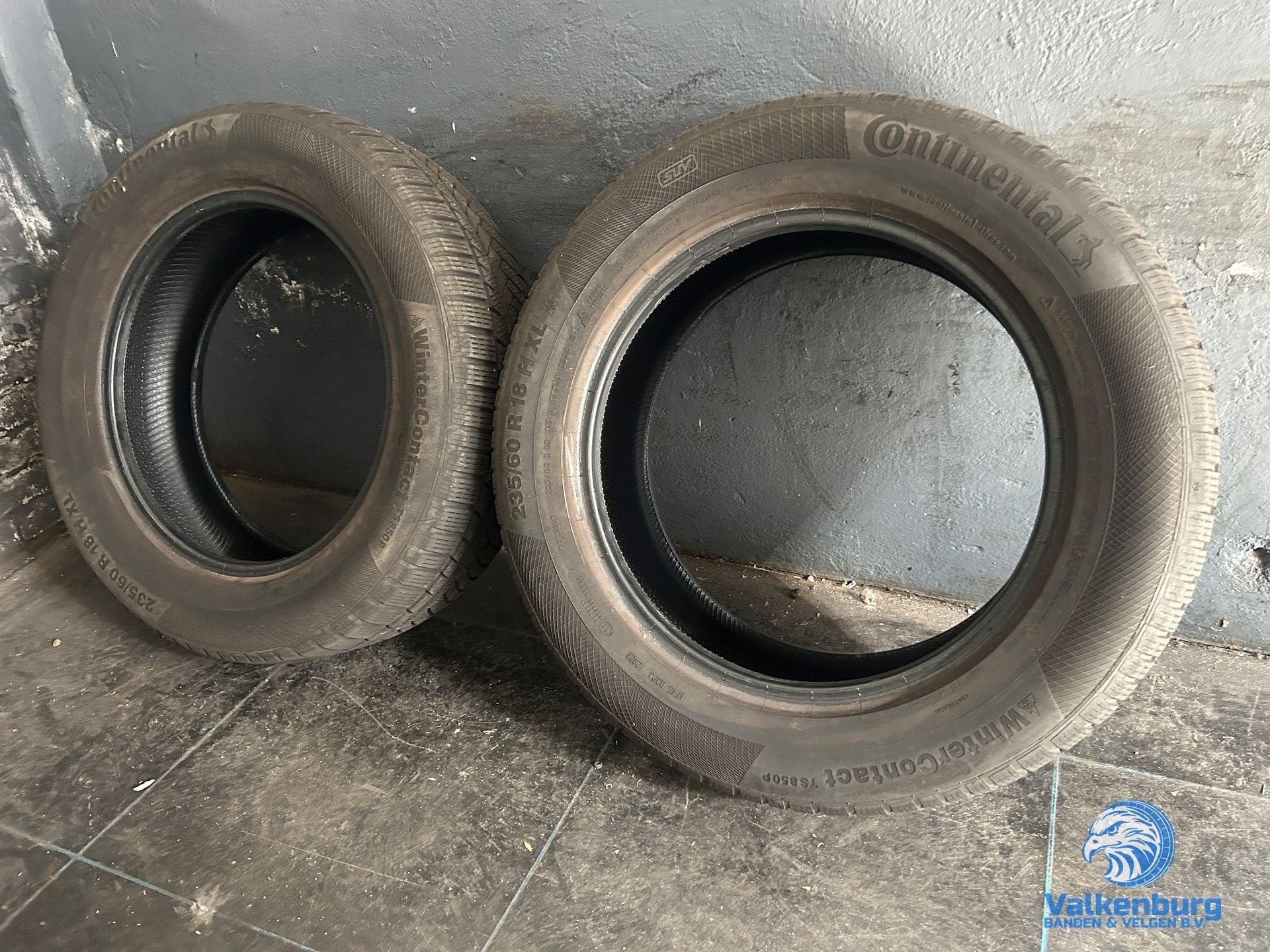 6mm! Winterbanden 235/60R18 Continental WinterContact TS850P, Pneus hiver, Véhicule de tourisme, -, -