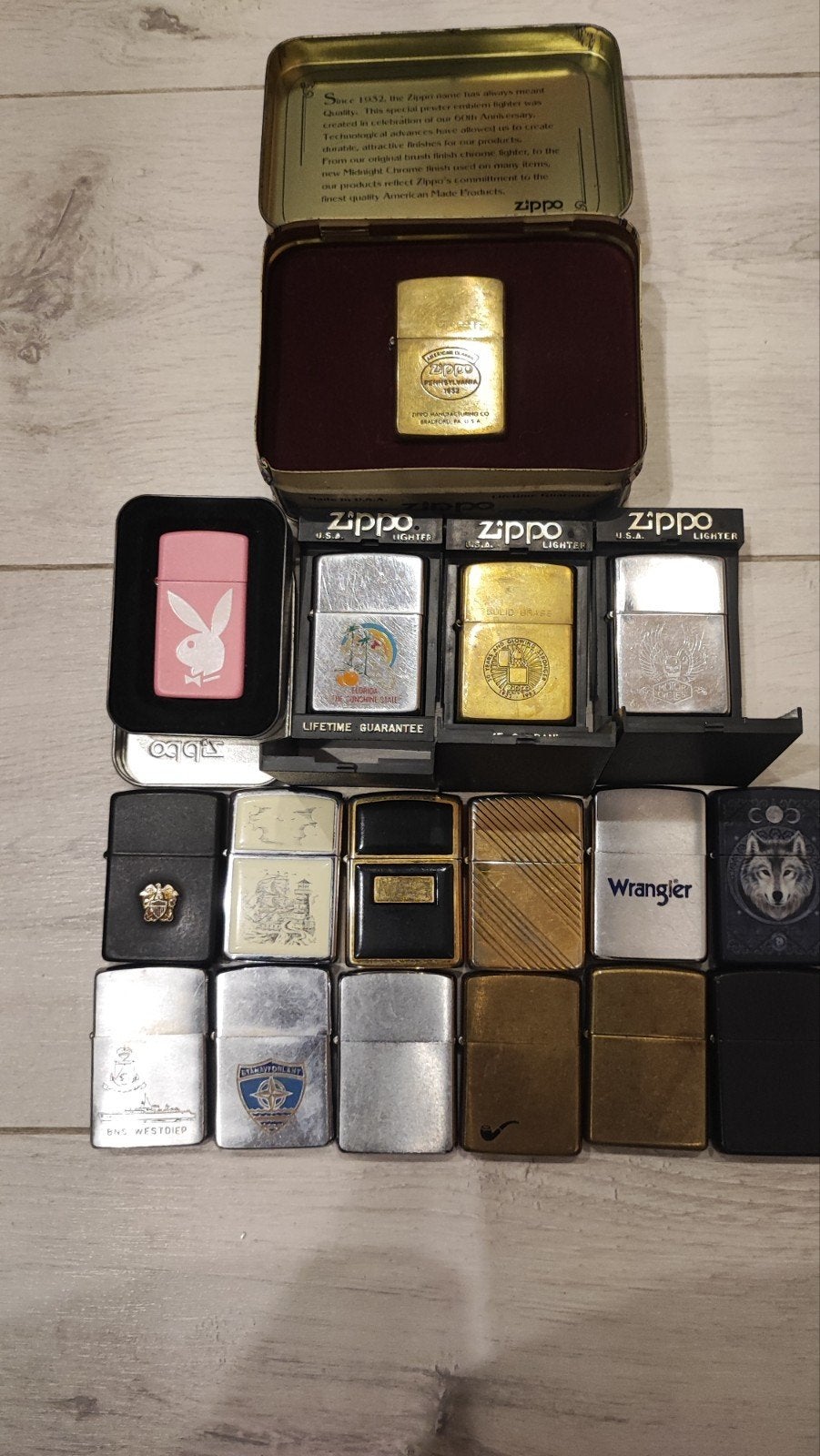 Zippo, Ronson, Ophalen