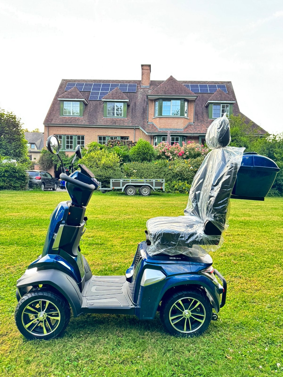 Scootmobiel Falcon 20 km/h batterie au lithium amovible NEUF, Enlèvement ou Envoi, Pliant, Neuf, Fauteuil roulant électrique