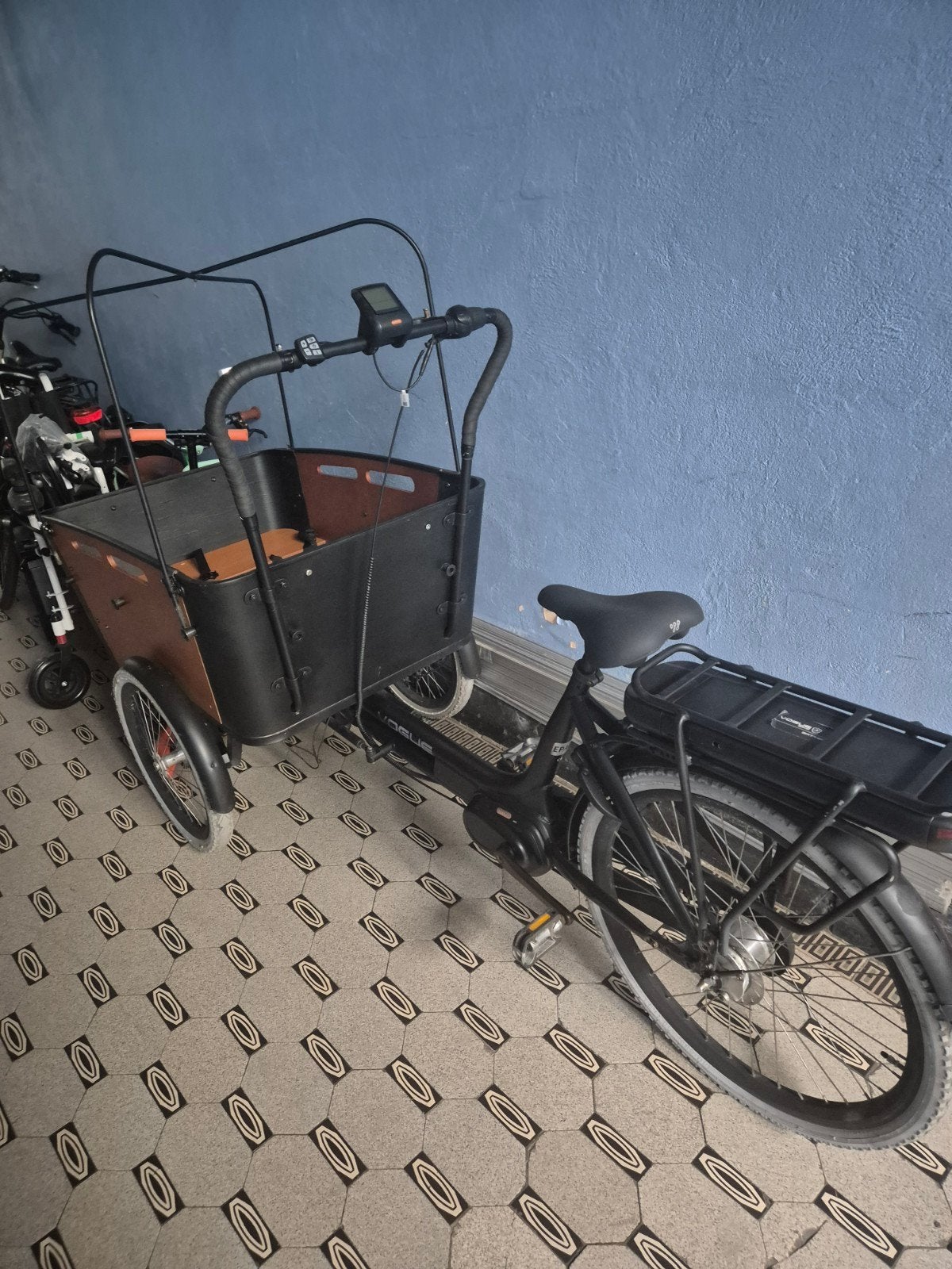 bakfiets, Fietsen en Brommers, Ophalen