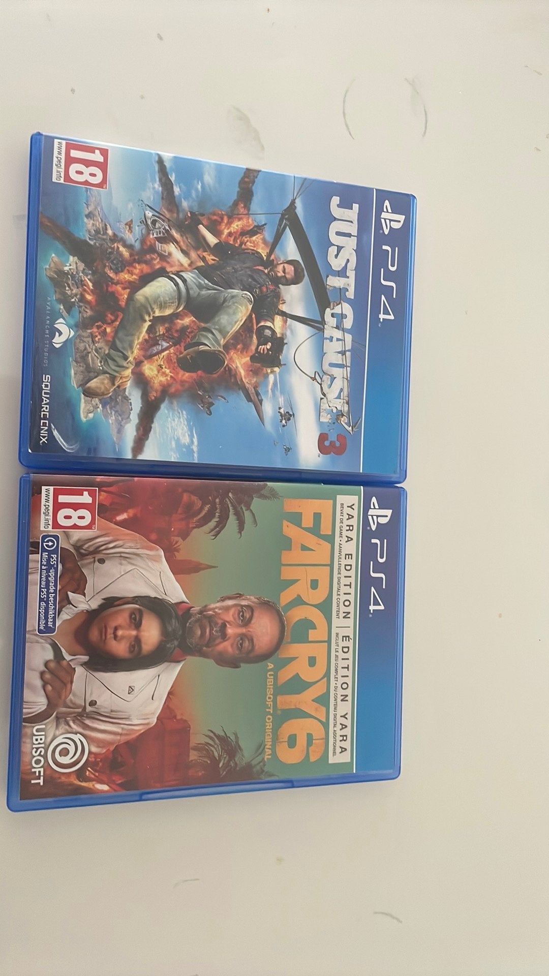 Far cry 6 + just cause 3, Games en Spelcomputers, Games | Sony PlayStation 4, Ophalen, Nieuw