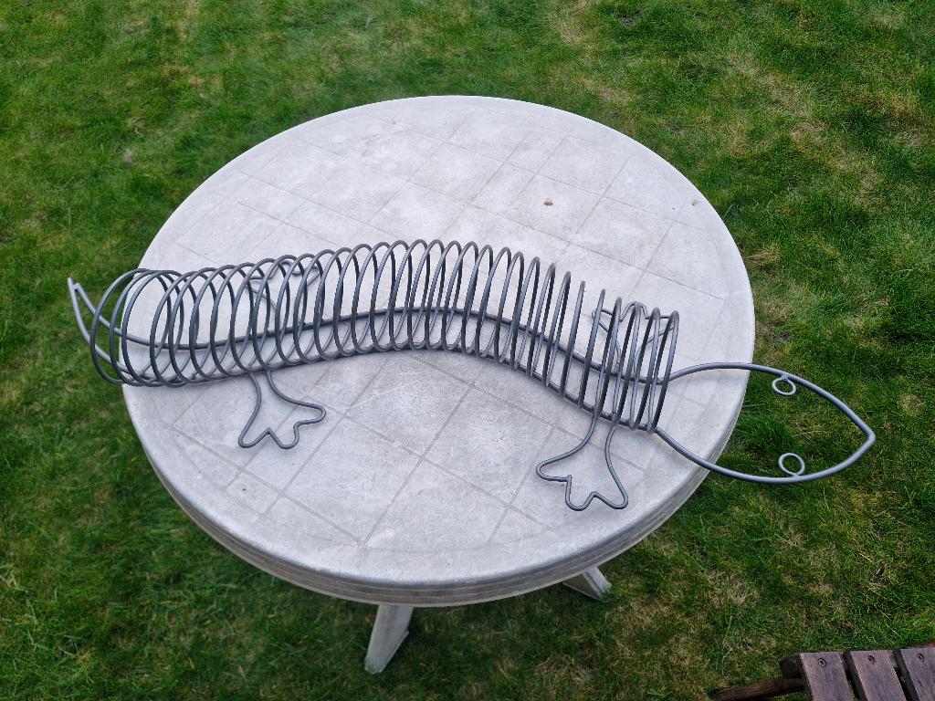 decoratief object in de vorm van een metalen hagedis, Antiek en Kunst, Ophalen