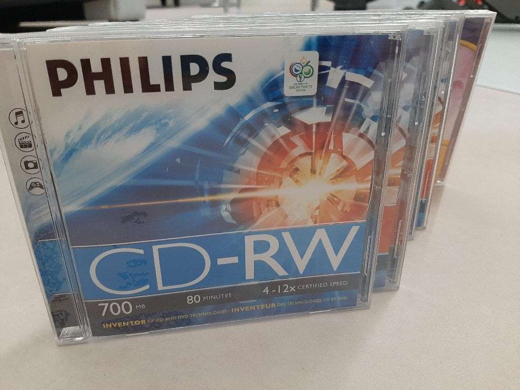 CD-RW/DVD+R/DVD+RW, Ophalen, Nieuw in verpakking