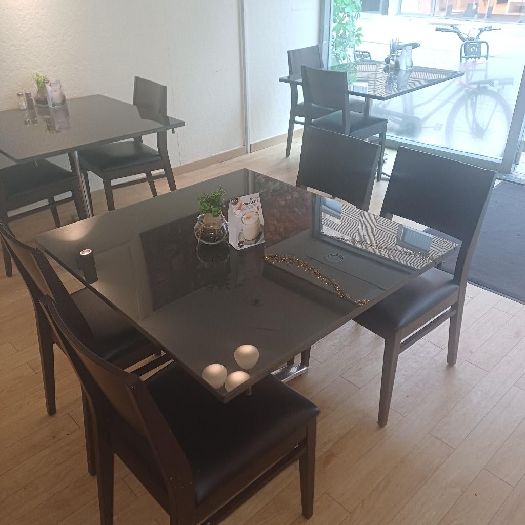 Horeca tafels, Ophalen