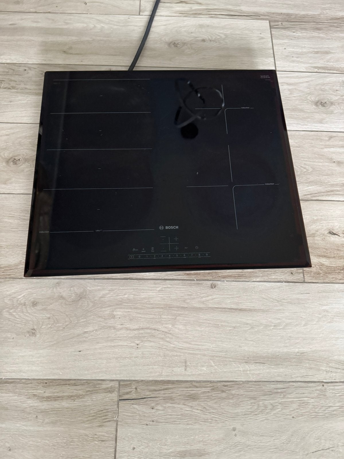 Taque à induction BOSCH fonctionne parfaitement !, Electroménager, Tables de cuisson, Enlèvement, Comme neuf, Induction