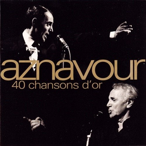 charles aznavour 40 chansons d or, Ophalen of Verzenden, Gebruikt