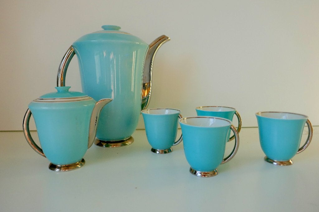 Art deco - origineel porselein servies uit 1929, Ophalen