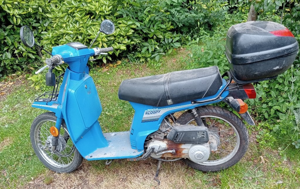 Scooter ancêtre HONDA SCOOPY SH50, Fietsen en Brommers, Brommers | Honda, Ophalen, Gebruikt, Klasse B (45 km/u), 50 cc