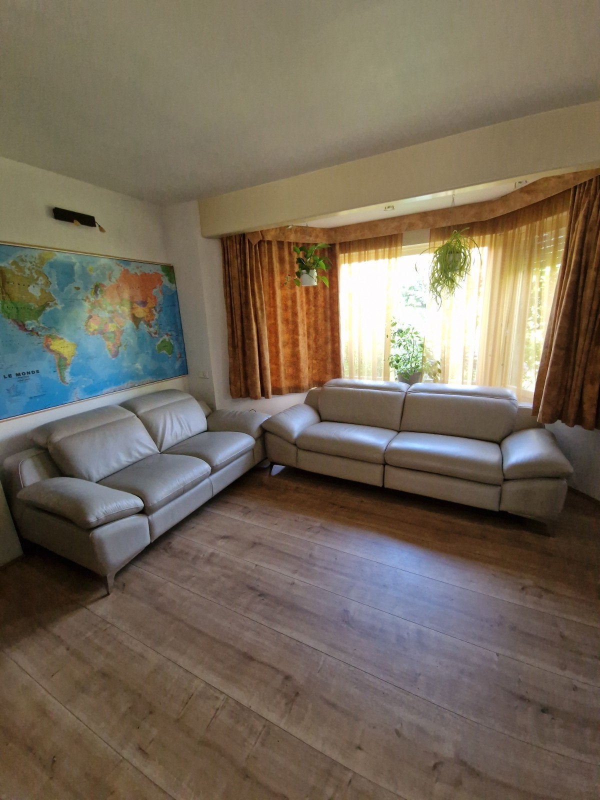 Salon en cuire., Maison & Meubles, Fauteuils, Enlèvement
