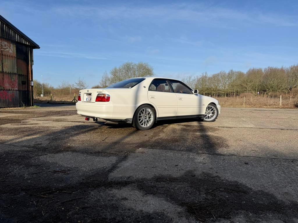 Toyota Chaser GX100 Avante (Lordly), Auto's, Achterwielaandrijving, Overige bekleding, Wit, Particulier