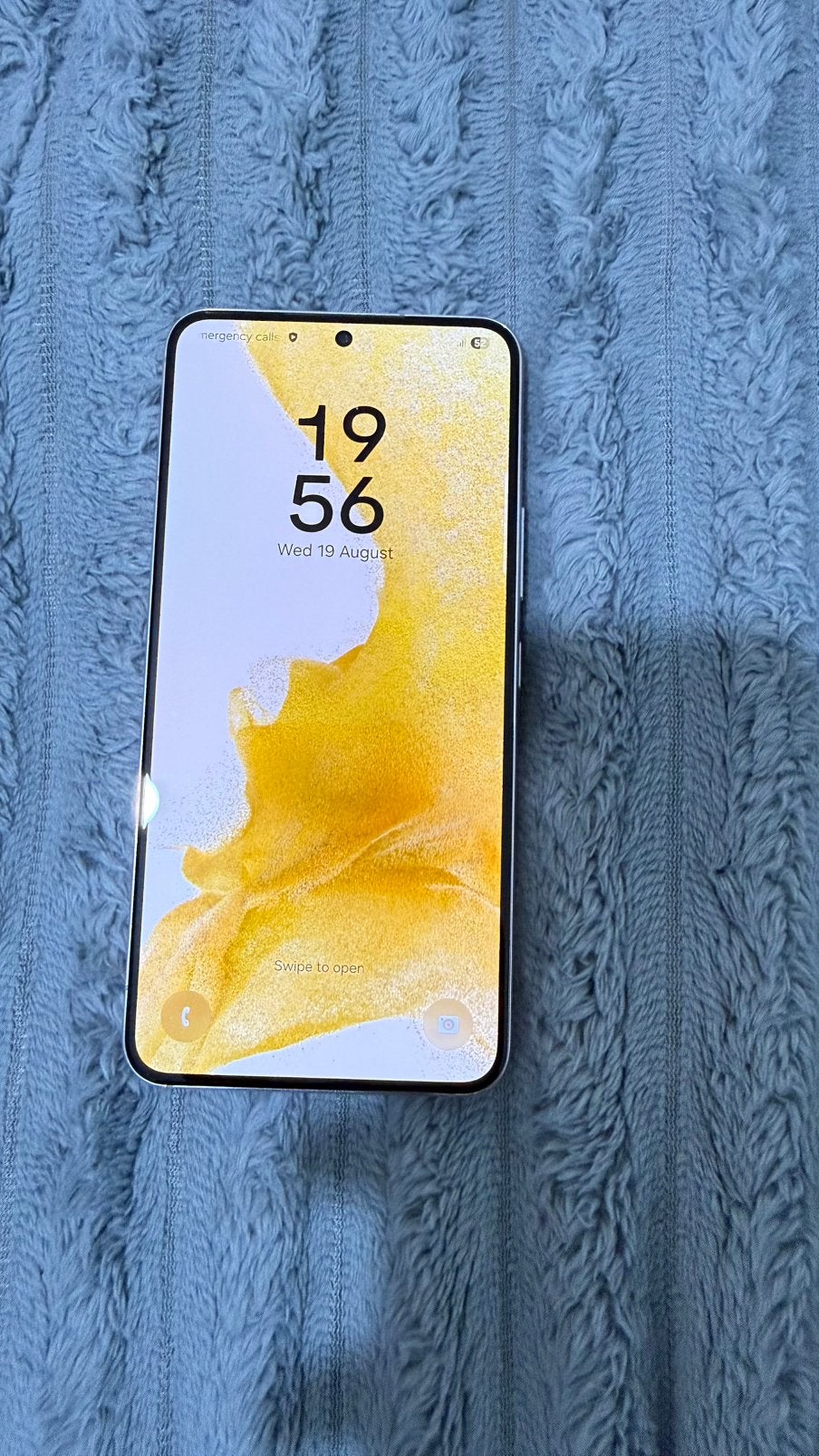 Samsung S22 Gold 128GB, Telecommunicatie, Mobiele telefoons | Samsung, Ophalen of Verzenden, Zo goed als nieuw