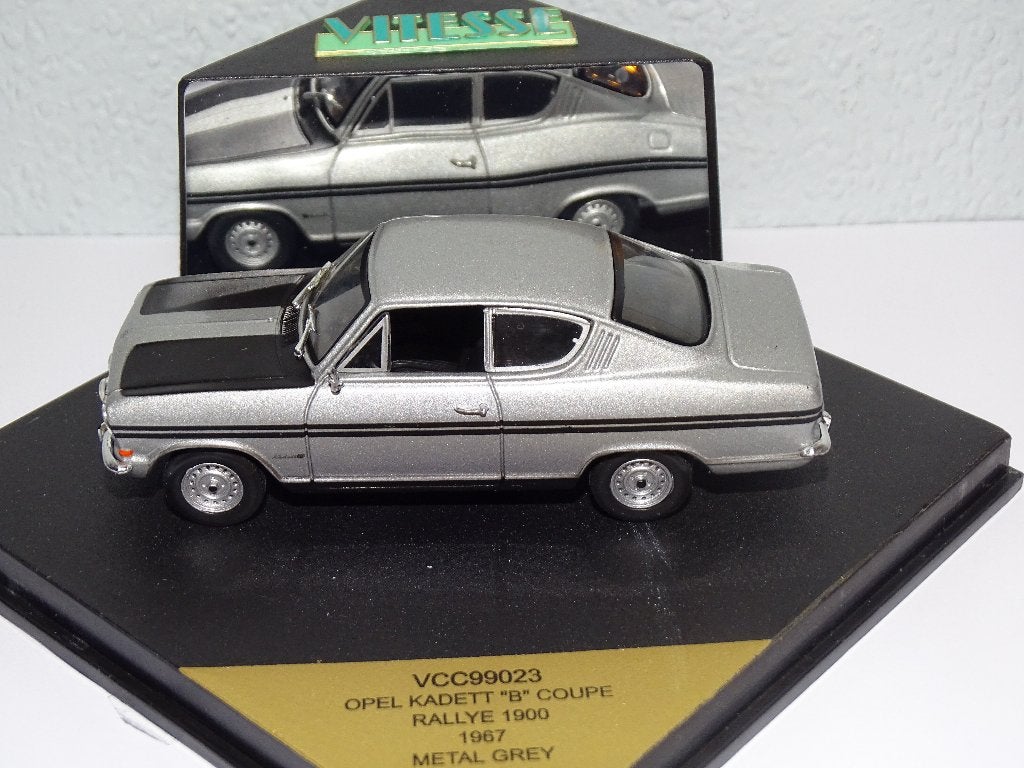 Opel Kadett B Coupé Rallye 1900 (1967) 1:43 Vitesse, Enlèvement ou Envoi, Comme neuf, Voiture, Autres marques