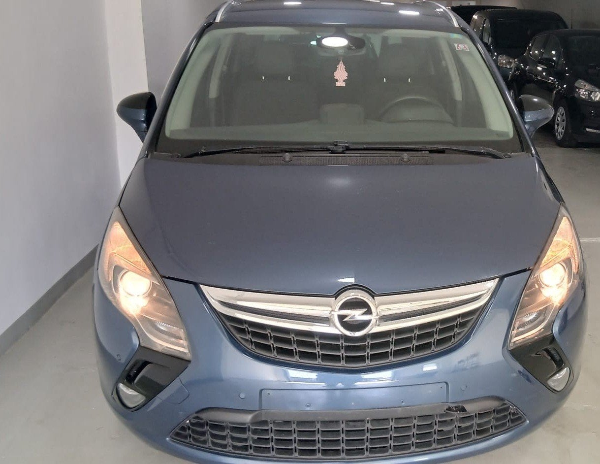 Opel Zafira Tourer ---- 7 zitplaatsen!, Auto's, Blauw, 5 deurs, Particulier, Navigatiesysteem