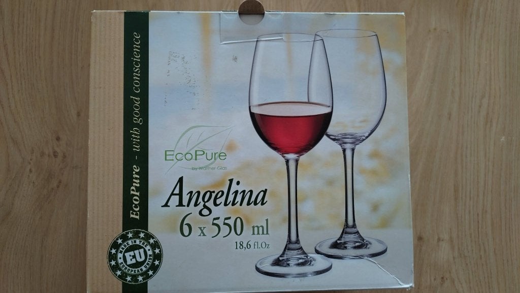 Grote wijnglazen 550ml, Collections, Verres & Petits Verres, Enlèvement ou Envoi, Neuf, Autres types