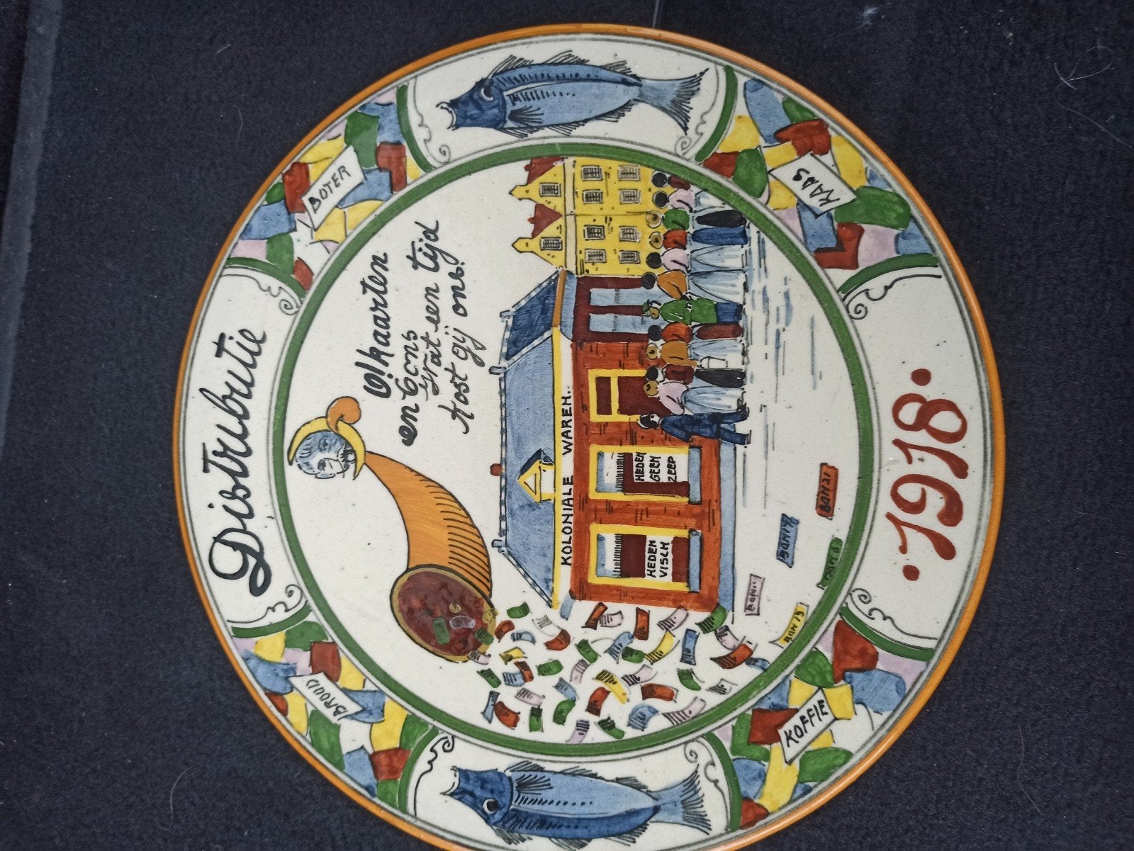 Wand borden uit de eerste wereldoorlog, Antiek en Kunst, Ophalen