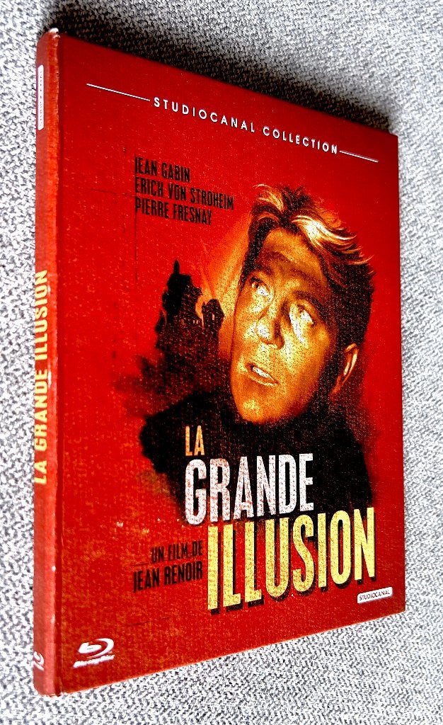 LA GRANDE ILLUSION (Restauré en HD) Digibook Éd.LIMITÉE Rare, CD & DVD, Allemand, Enlèvement ou Envoi, Film, Classiques