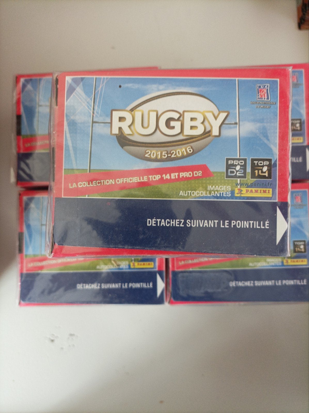 Panini Rugby 2015/16 boxes fermés, Enlèvement ou Envoi