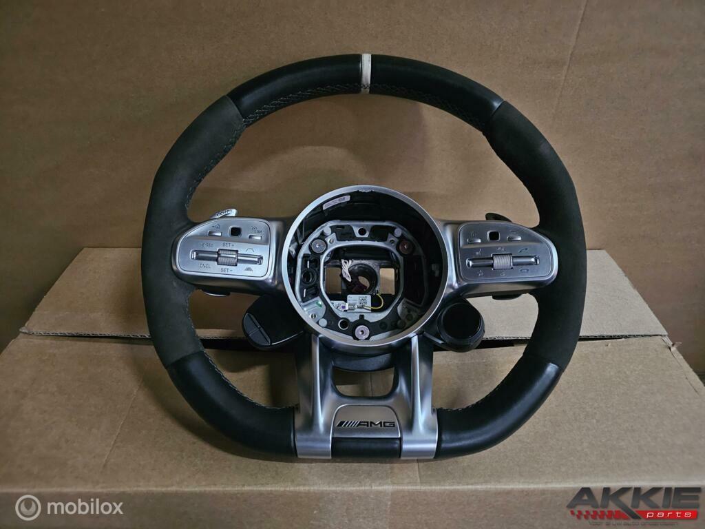 Mercedes amg Stuurwiel C63 E63 A45 A35 W205 W213 W177 W118, Auto-onderdelen, Gebruikt, Ophalen of Verzenden