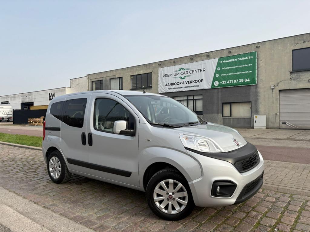 Fiat Qubo | 12 M Garantie | 14 Dkm | Benzine + cng | 2019 |, Testrit aan huis, 199 g/km, 4 cilinders, USB