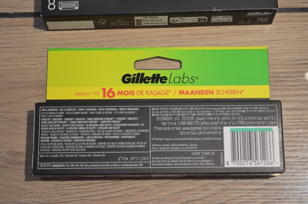 Lame rasoir Gillette, Ophalen of Verzenden, Nieuw, Gehele gezicht, Verzorging
