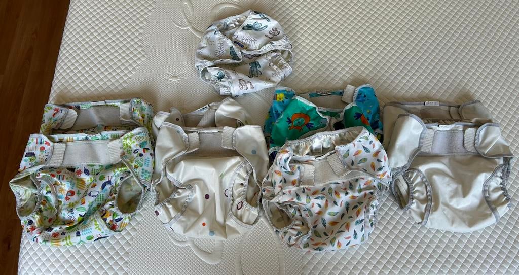 Overbroekjes Popolini en Mother Ease maat L, Kinderen en Baby's, Ophalen, Gebruikt, Jongetje of Meisje