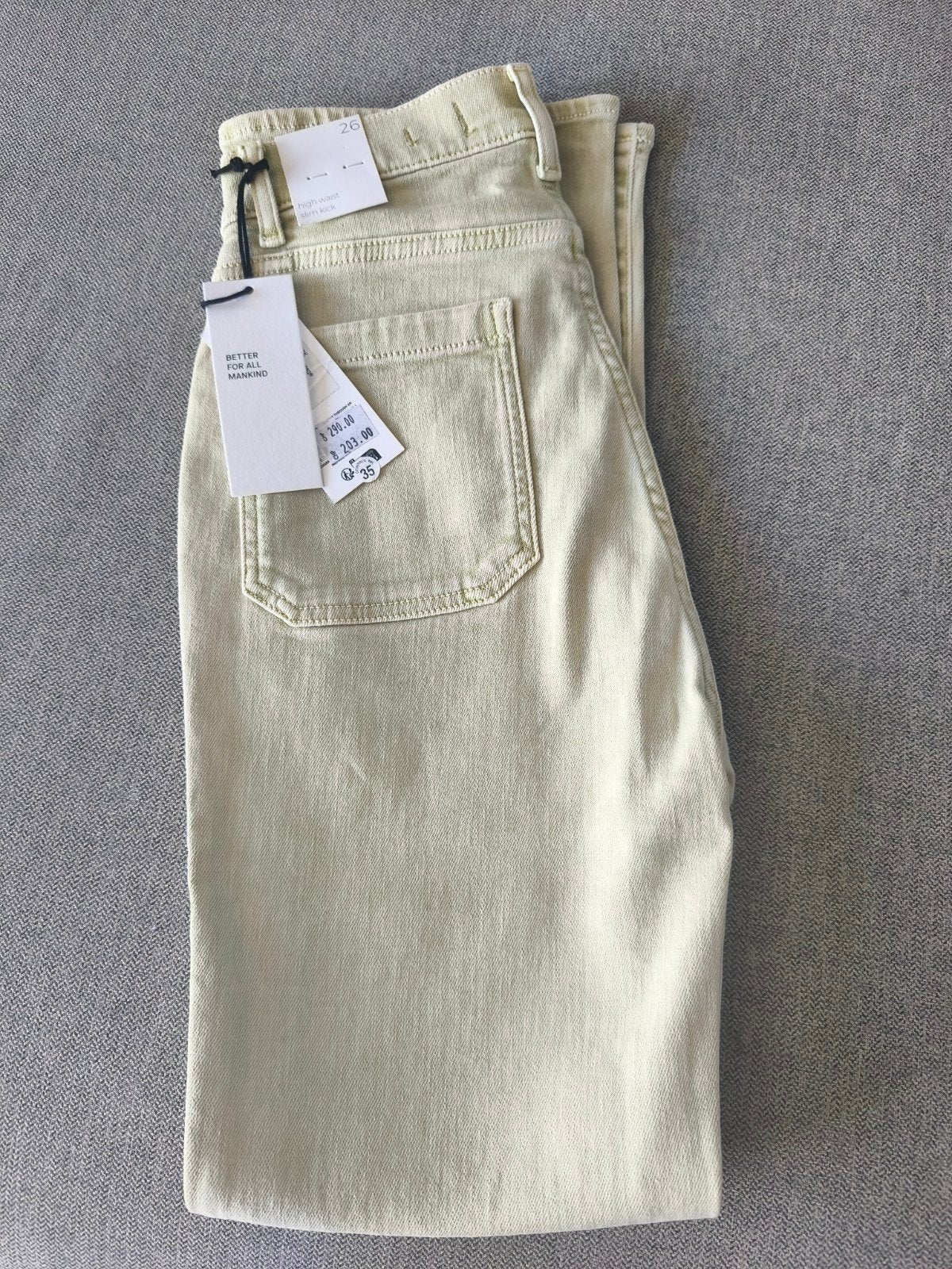 Jean 7 For All Mankind, taille 26, taille haute encore avec, 7 For All Mankind, Enlèvement ou Envoi, Neuf