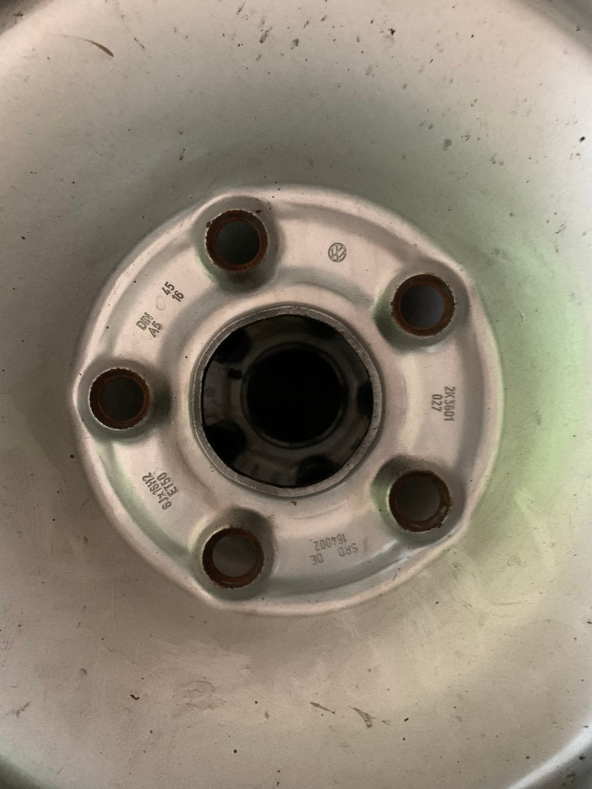 Stalen velgen voor VW Caddy, Ophalen, Gebruikt