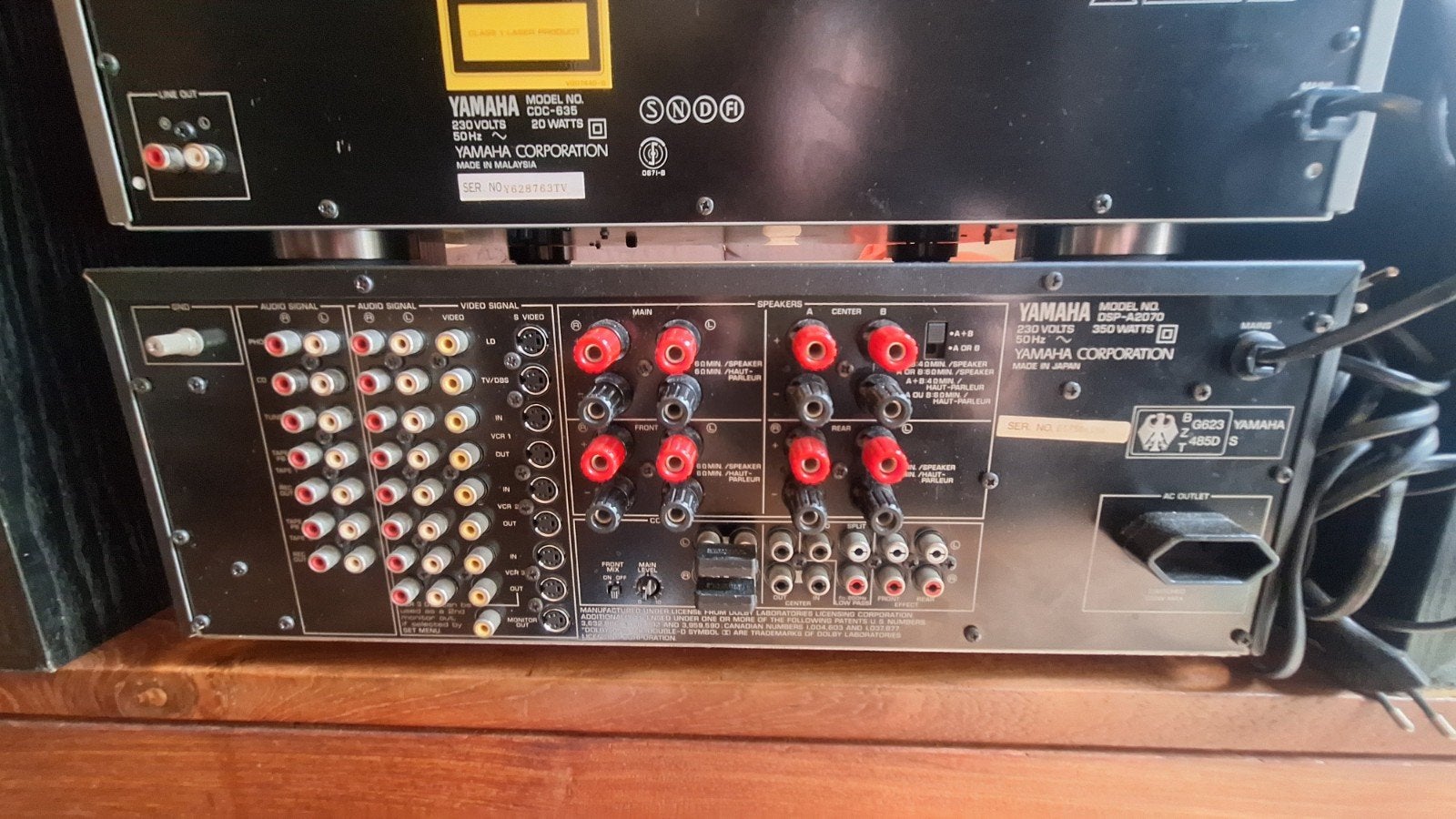 Magnifique ensemble Hi-Fi Yamaha et Sony de Haute Qualité, Enlèvement, Utilisé