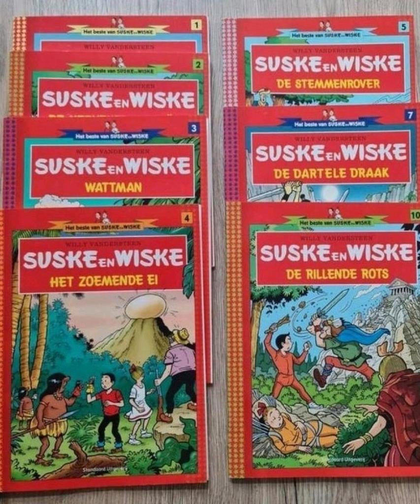 Strips : het beste van suske en wiske ( 7 stuks ), Boeken, Stripverhalen, Ophalen of Verzenden