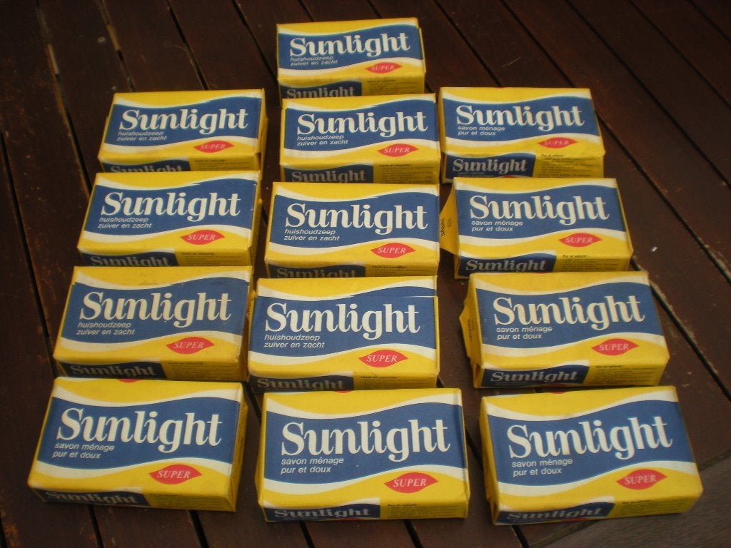 13 pakjes sunlight zeep, Verzamelen, Ophalen