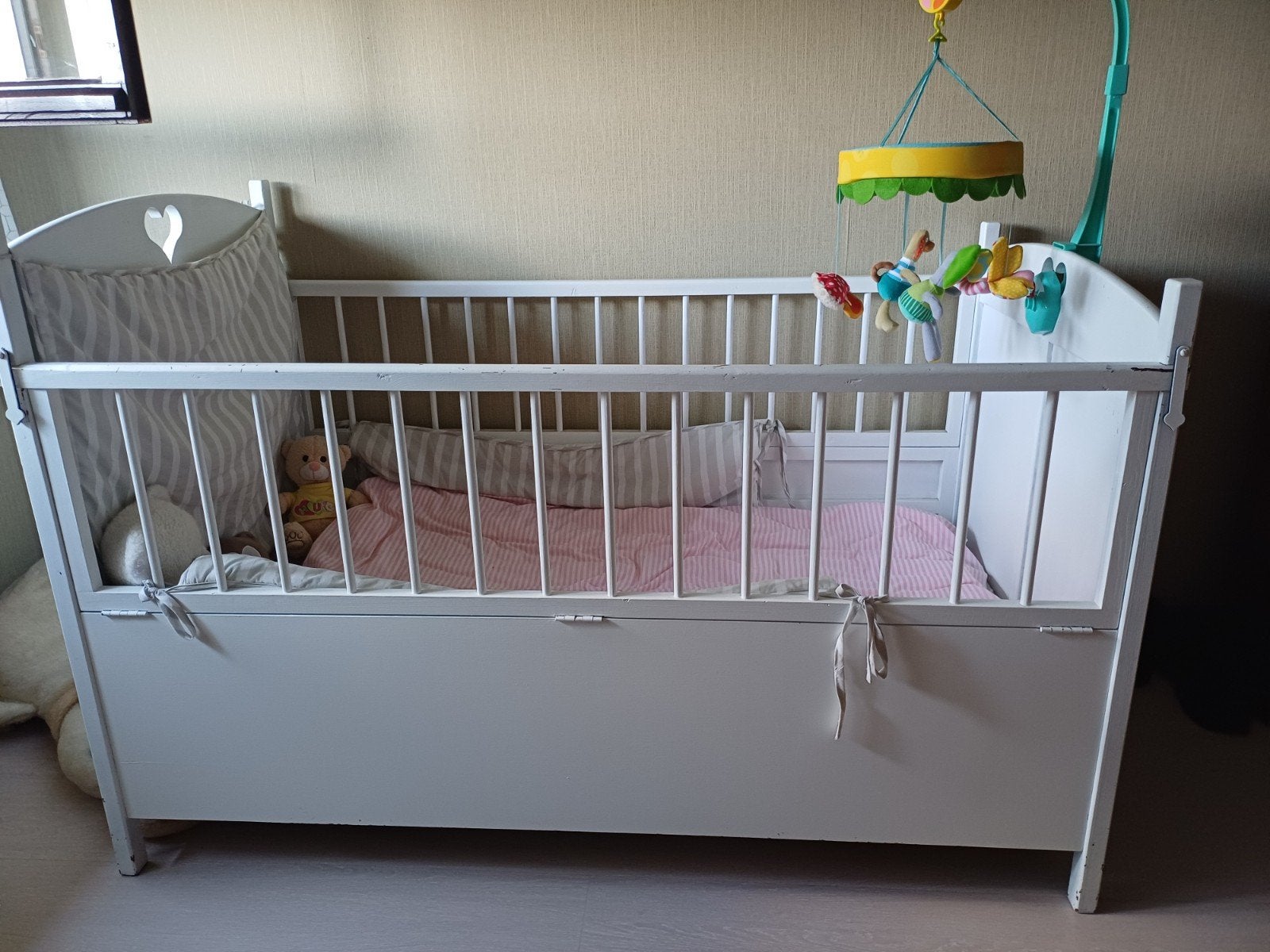 babybedje 140x80, Enlèvement