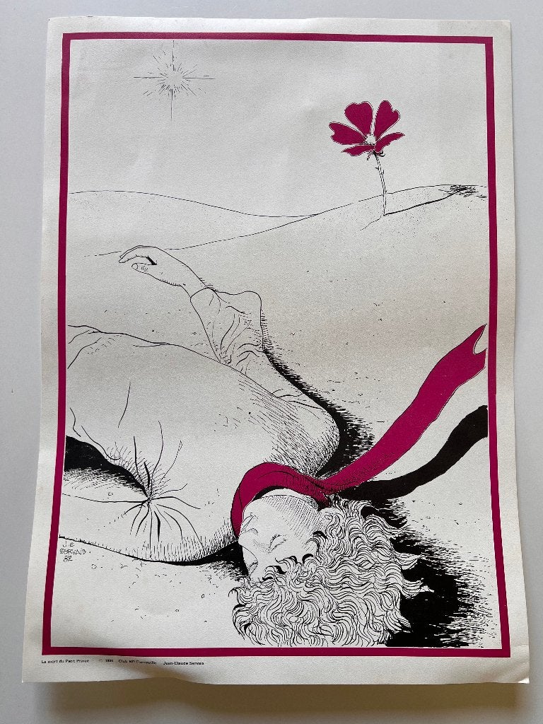 Affiche "La Mort du Petit Prince" - Jean-Claude Servais, Livres, Enlèvement, Utilisé, J-C. Servais