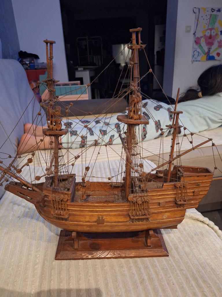 Bateau en bois, Hobby & Loisirs créatifs, Modélisme | Bateaux & Navires, Enlèvement, Utilisé