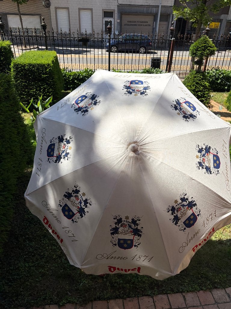 parasol duvel, Jardin & Terrasse, Parasols, 1 à 2 mètres, Enlèvement, Utilisé, Parasol sur pied