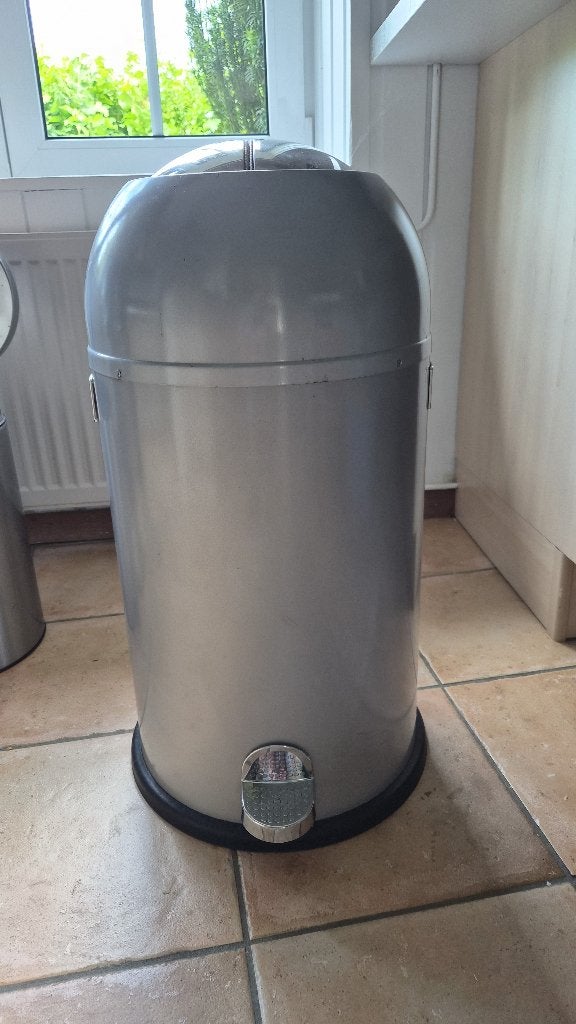 Wesco kick off 40 l poubelle, Ophalen, Gebruikt, Metaal, 75 cm of meer
