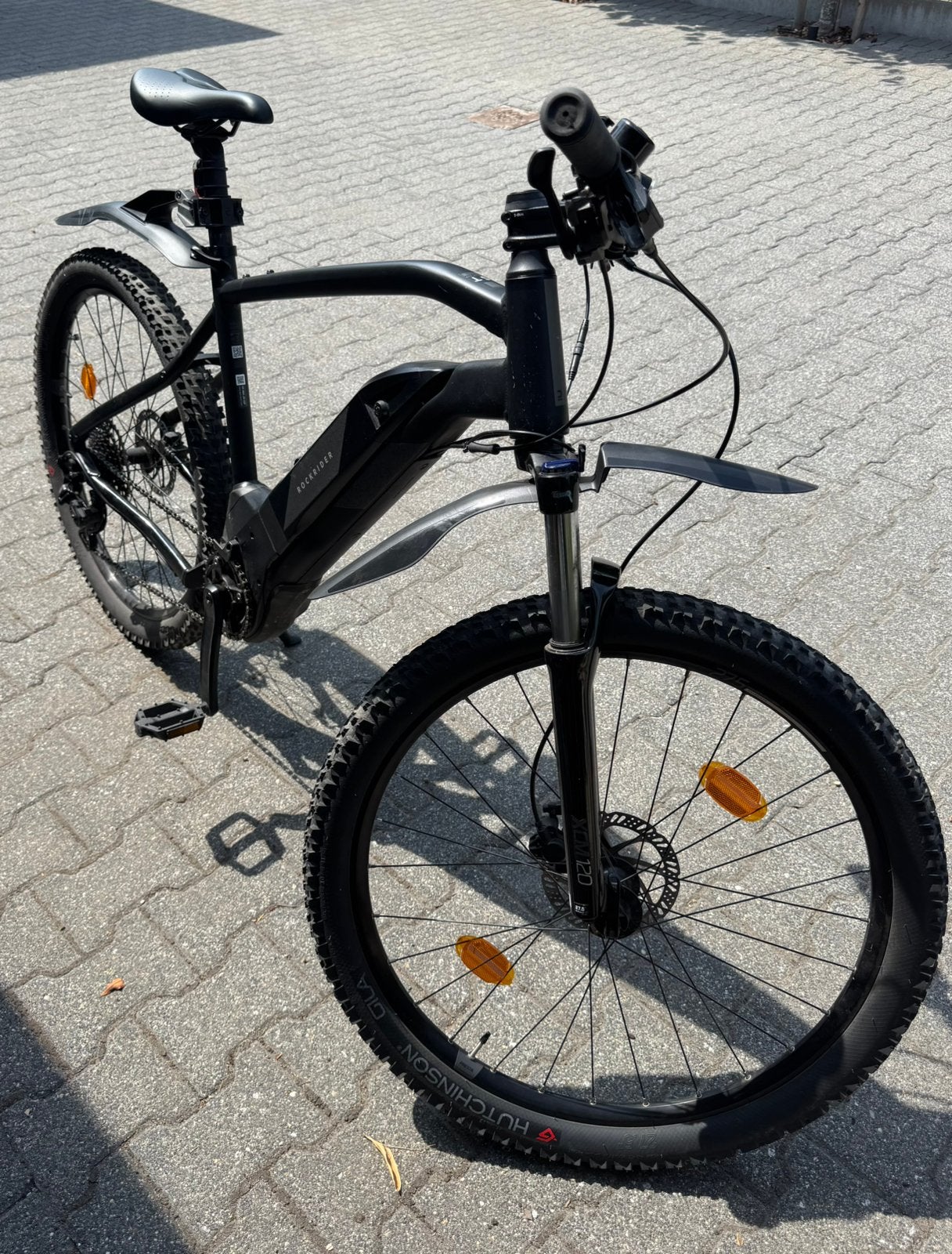 VTT électrique Rockrider E-ST 500 27,5 pouces — 559 km, Vélos & Vélomoteurs, Enlèvement, Comme neuf