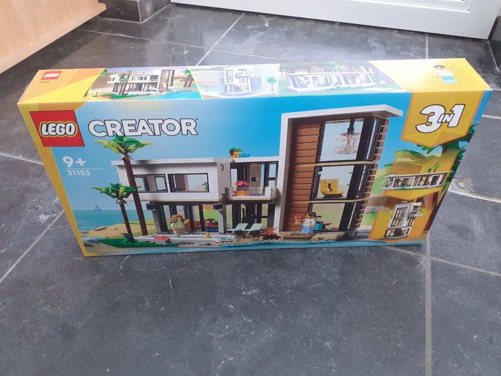 LEGO Creator 3in1 Modern huis 31153, Lego, Nieuw, Ophalen of Verzenden, Ongeopend/sealed