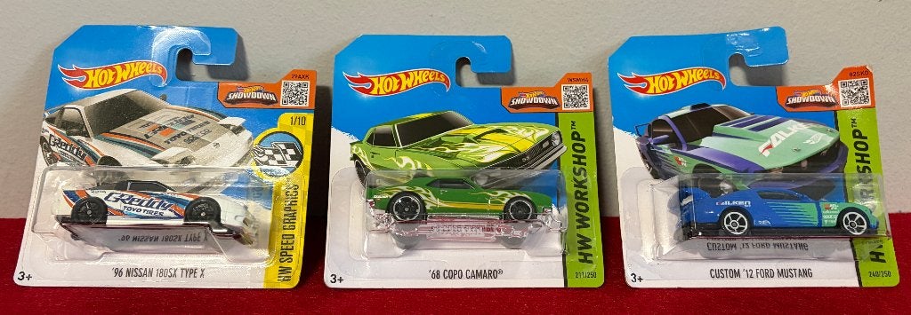 Nieuwe auto's 1:64 Vintage Hot Wheels Carton Court, Ophalen of Verzenden, Nieuw, Auto