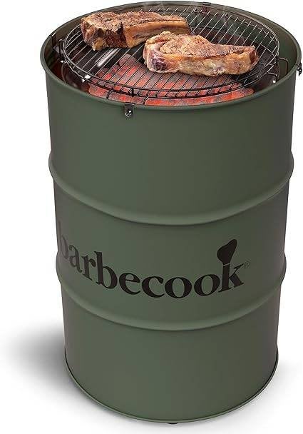Blik - Vat - Barbecue - Bbq « BarbeCook - Army Green », Tuin en Terras, Ophalen, Gebruikt, Barbecook, Met accessoires