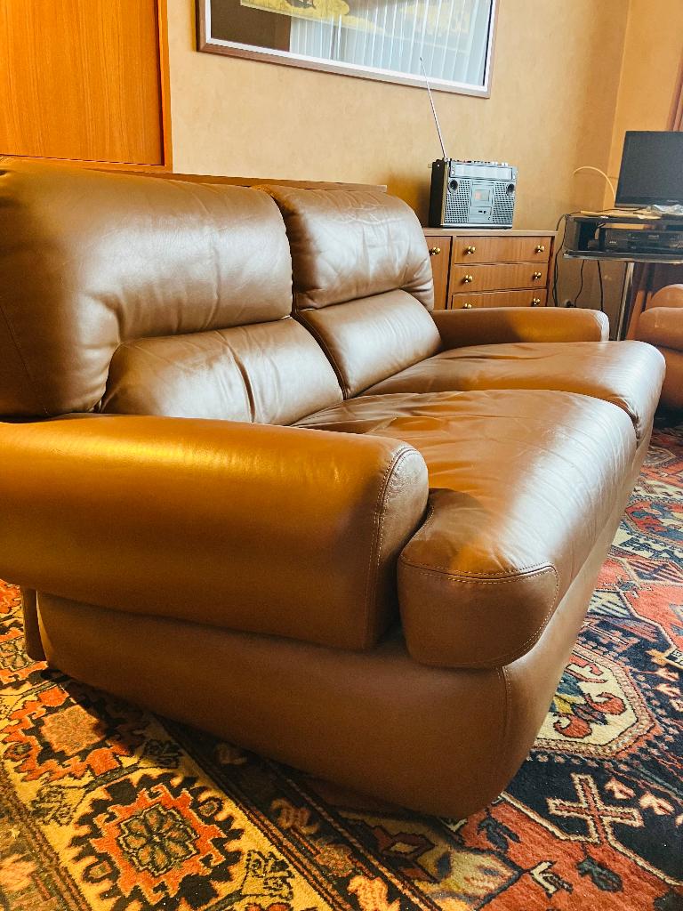 Vintage lounge Durlet, Huis en Inrichting, Ophalen, Overige materialen, 150 tot 200 cm, Vintage