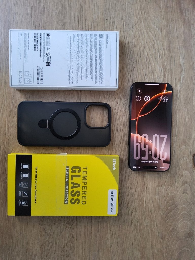 iphone 16 Pro Max 256Go Noir, Télécoms, Téléphonie mobile | Apple iPhone, Enlèvement ou Envoi, IPhone 16 Pro Max, Utilisé, Sans abonnement