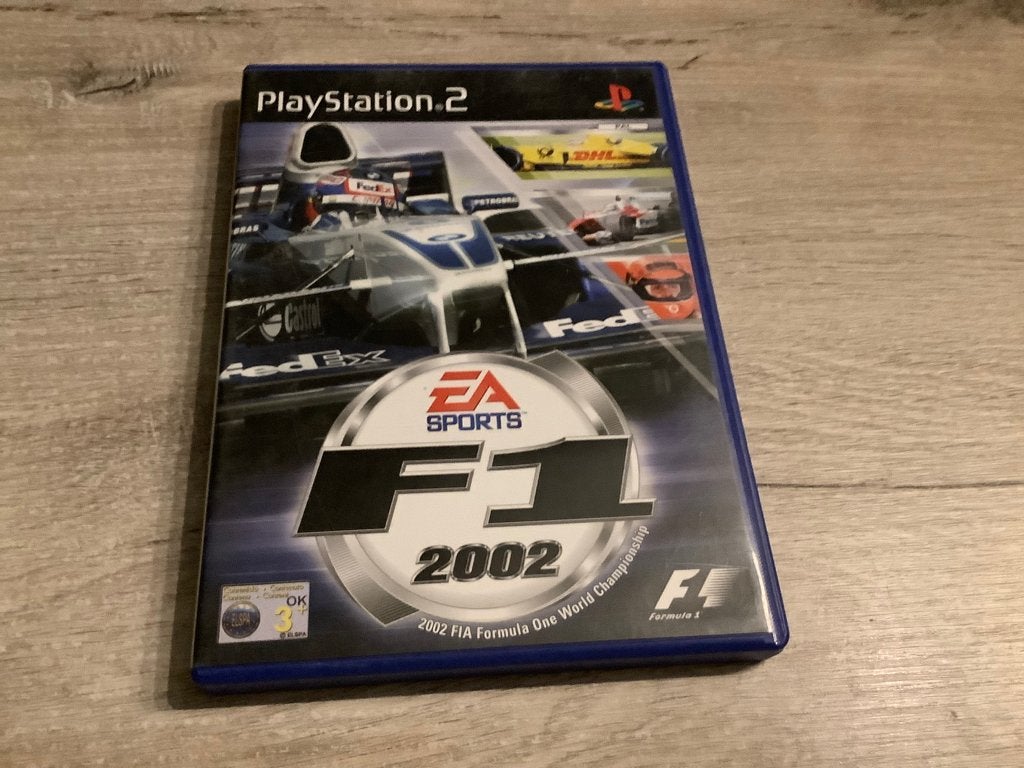 Playstation 2 F1 2002, Gebruikt, Eén computer, Racen en Vliegen, 2 spelers