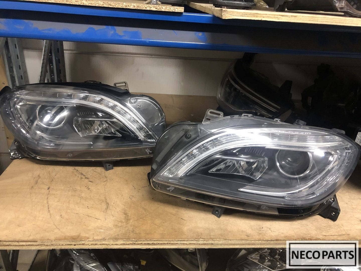 Mercedes ml w166 ils xenon led koplamp origineel set, Gebruikt, -, Ophalen of Verzenden, -