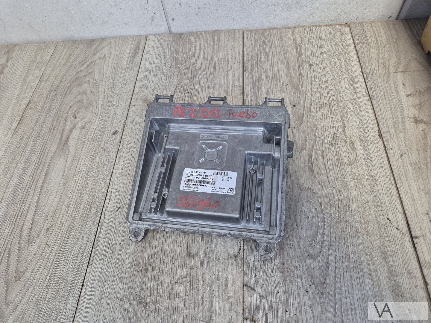 Ecu Motorcomputer Mercedes A W169 B W245 200 a2661536479, Auto-onderdelen, Gebruikt, -, Ophalen of Verzenden, -