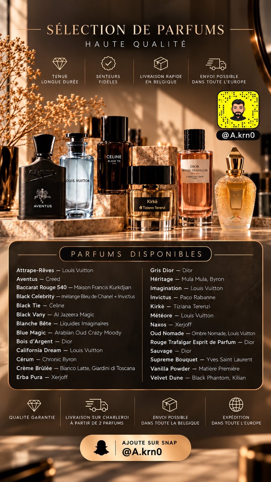 Parfum collectie, Ophalen of Verzenden, Nieuw, Parfumfles