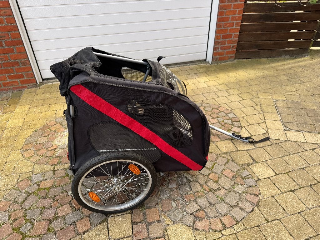 Fietskar voor honden (Doggy Deluxe), Fietsen en Brommers, Ophalen, Opvouwbaar, 60 tot 80 kg, Zo goed als nieuw